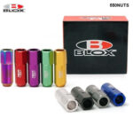 Blox Forged 7075 Aluminium Universal Racing Car Wheels Rims Lug Nuts M12X1.25 / M12X1.5,L : 60mm (20PCS/Set) 550NUTS - Image 3
