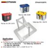 EPMAN Billet Battery Tray Hold Down Trunk Relocation Box Aluminum Racing Mount EPAA01G297K