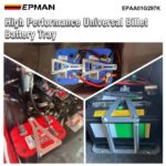 EPMAN Billet Battery Tray Hold Down Trunk Relocation Box Aluminum Racing Mount EPAA01G297K - Image 6