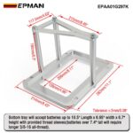 EPMAN Billet Battery Tray Hold Down Trunk Relocation Box Aluminum Racing Mount EPAA01G297K - Image 2
