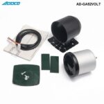 Car Auto 12V 52mm/2" 7 Colors Universal Voltmeter Volt Gauge LED With Holder AD-GA52VOLT - Image 3