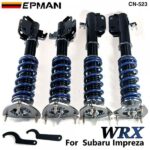 Tansky Coilovers Spring Struts Racing Suspension Coilover Kit Shock Absorber For 02-07 Subaru WRX /2004 Sti ONLY CN-523  (RANDOM COLOR)
