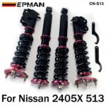 Tansky Adjustable Shock Absorber Coilovers Coilover Kit For Nissan 89-94 240SX S13 CN-S13 (RANDOM COLOR)