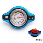 D1 Spec Racing Thermost Radiator Cap Cover + Water Temp gauge (0.9 bar/1.1bar/1.3bar) Universal Small Head - Image 3