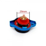D1 Spec Racing Thermost Radiator Cap Cover + Water Temp gauge (0.9 bar/1.1bar/1.3bar) Universal Small Head - Image 5