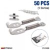 EPMAN Stainless Steel Car Racing Mount Bonnet Hook Pin Lock Kit Latch Spring Fastener EP-01608