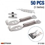 EPMAN Stainless Steel Car Racing Mount Bonnet Hook Pin Lock Kit Latch Spring Fastener EP-01608 - Image 6