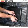 ep-aetoc_5-1.jpg EPMAN Car Racing 9 Row 13 Row 19 Row 24 Row Series 8000 Plate & Fin Transmission Cooler Kit EP-AETOC