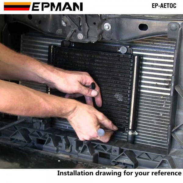 ep-aetoc_5-1.jpg EPMAN Car Racing 9 Row 13 Row 19 Row 24 Row Series 8000 Plate & Fin Transmission Cooler Kit EP-AETOC