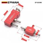 EPMAN Universal 1-30psi In Cabin Boost Control Valve-Fits Any Turbo Car MBC (Color:Black,Blue,Red) For VW Golf 5 EP-BC999 - Image 2