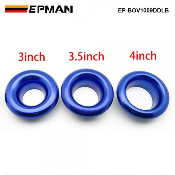 ep-bov1009ddlb_2-1.jpg EPMAN 3" 3.5" 4" Cold Air Compressor / Intake Inlet Velocity Stack / Turbo Horn Kit EP-BOV1009DDLB