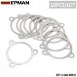 EPMAN -10PCS/LOT Fabberge 2.5" T3 3 Bolt Discharge Internal Wastegate Aluminum Gasket EP-CGQ105D