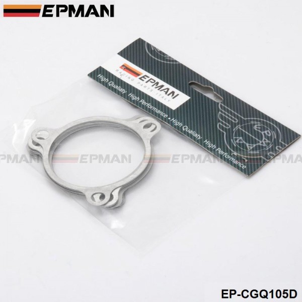 EPMAN -10PCS/LOT Fabberge 2.5" T3 3 Bolt Discharge Internal Wastegate Aluminum Gasket EP-CGQ105D