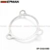 EPMAN -10PCS/LOT Fabberge 2.5" T3 3 Bolt Discharge Internal Wastegate Aluminum Gasket EP-CGQ105D