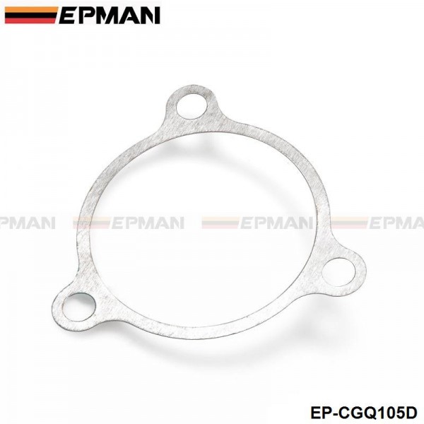 EPMAN -10PCS/LOT Fabberge 2.5" T3 3 Bolt Discharge Internal Wastegate Aluminum Gasket EP-CGQ105D