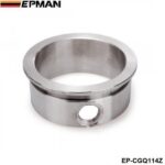 EPMAN  3" V-Band Flange With Integrated O2 Bung Port Stainless Steel Wideband Port EP-CGQ114Z