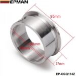 EPMAN  3" V-Band Flange With Integrated O2 Bung Port Stainless Steel Wideband Port EP-CGQ114Z - Image 3