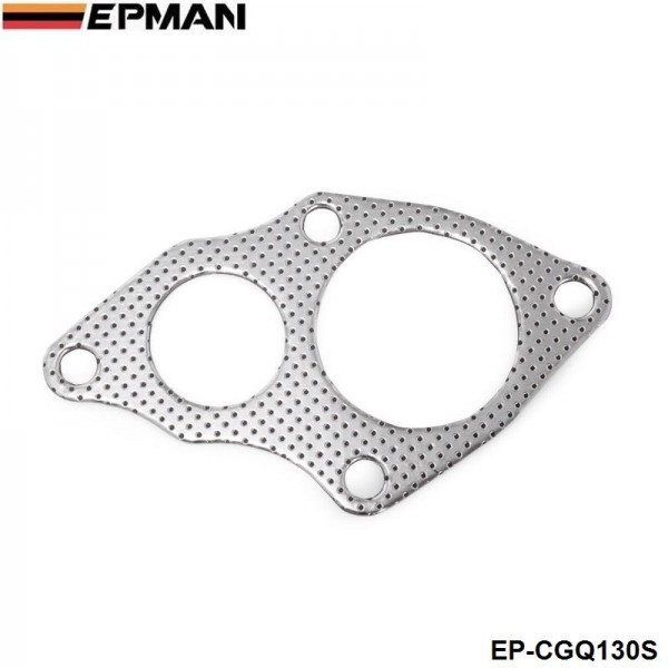 ep-cgq130s_3-1.jpg EPMAN 10PCS/PAK Aluminum Turbo to Downpipe Gasket For Mitsubishi EVO 1-3 4G63 EP-CGQ130S