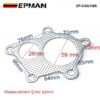 ep-cgq136s_2-1.jpg EPMAN 5 Bolt Downpipe Gasket For T3, T3/T4, T04E Turbo Manifold Down Pipes Internal Wastegate Actuator EP-CGQ136S