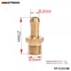 EPMAN -Turbocharger Compressor Brass Boost Nipple For T2 T25 T28 T3 T34 Turbo 1/8"Male NPT EP-CGQ188