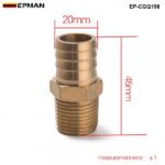EPMAN - Straight 1/2" NPT Pipe to 3/4"Hose Barb Fitting Bare Coupler EP-CGQ198 - Image 4