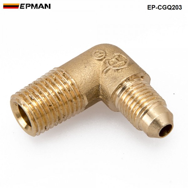 ep-cgq203_1-1.jpg EPMAN -Turbocharger Compressor Brass Boost Nipple Hose Fitting Turbo 1/4''Male NPT 90 Degree EP-CGQ203