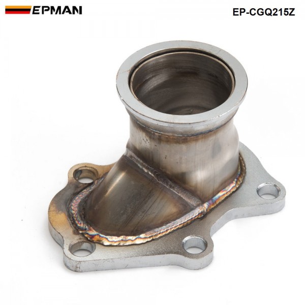 ep-cgq215z_1-1.jpg EPMAN -TD04 5 Bolt Turbo Downpipe Flange to 2.5" V Band Conversion Adaptor For Subaru EP-CGQ215Z - Image 1