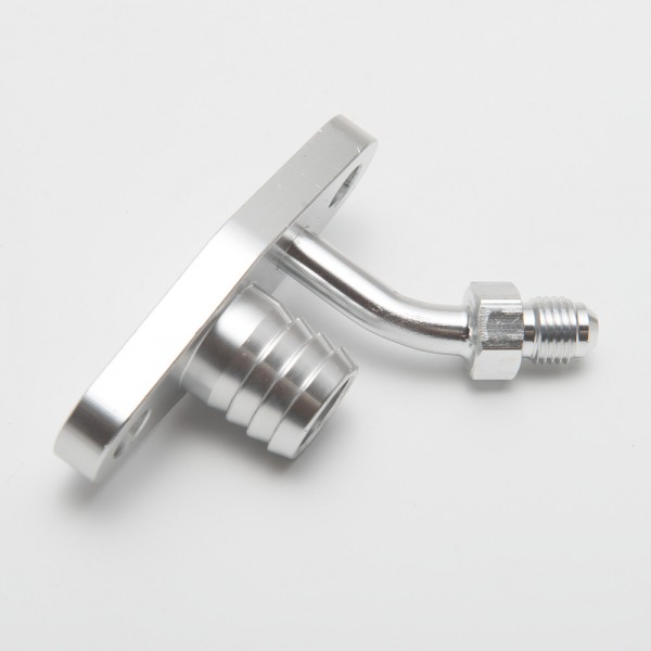 ep-cgq222_3-1.jpg EPMAN -Turbo Oil Feed & Return Flange For TOYOTA CT9 CT12 CT20 CT26 4AN Feed w/ 20mm Barb EP-CGQ222