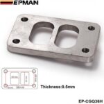 EPMAN- T03 Turbo Inlet Flange Divided Inlet Mild Steel 1/2" Thick  EP-CGQ36H