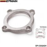 EPMAN  2.5" 4 Bolt Turbo Exhaust Downpipe Flange For T3 50AR T3/T4 GT35 7252 EP-CGQ42H