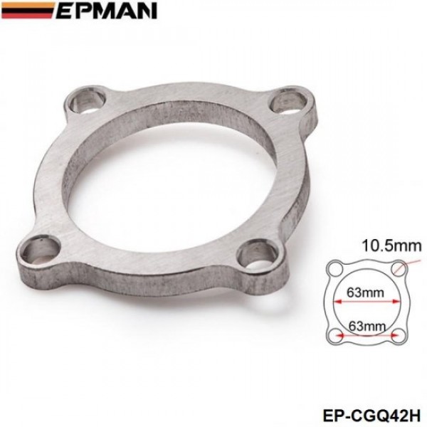 ep-cgq42h_1-1.jpg EPMAN 2.5" 4 Bolt Turbo Exhaust Downpipe Flange For T3 50AR T3/T4 GT35 7252 EP-CGQ42H - Image 1