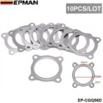 EPMAN 10PCS/LOT High Performance 4 Bolt Exhaust Gasket For Skoda Octavia EP-CGQ56D