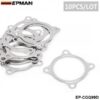 EPMAN 10PCS/PACK 2.5" 4 Bolt Turbo Downpipe Gasket Fits GT30 GT35 GT2871R GT2540R Turbocharger EP-CGQ99D