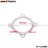EPMAN 10PCS/PACK 2.5" 4 Bolt Turbo Downpipe Gasket Fits GT30 GT35 GT2871R GT2540R Turbocharger EP-CGQ99D