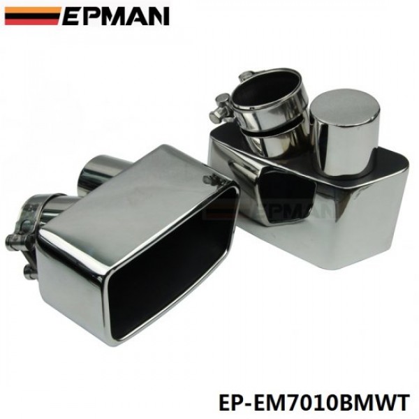 ep-em7010bmwt-1.jpg EPMAN Chrome 304 Stainless Steel Exhaust Muffler Tip For BMW GT 535 F07 EP-EM7010BMWT