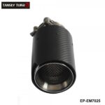 EPMAN Carbon Fiber Exhaust Tip Muffler ID 2.5'' 63mm OD: 92mm For BMW M Performance EP-EM7025 - Image 2