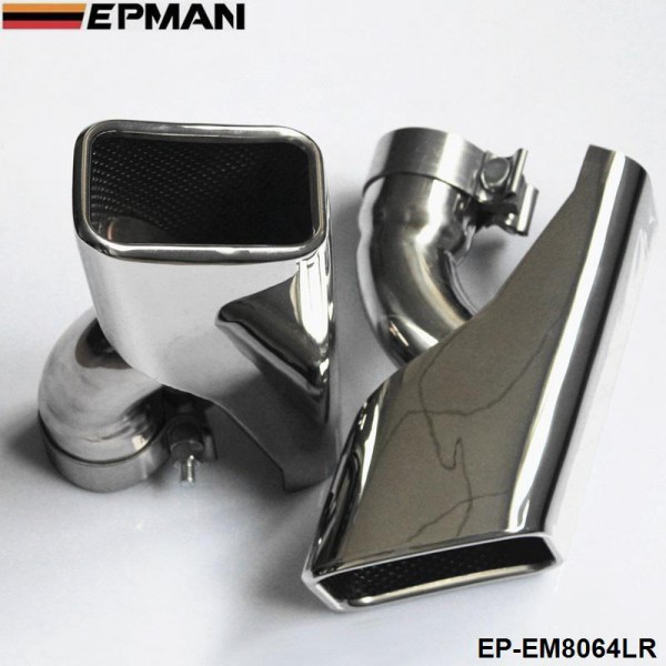 ep-em8064lr_2-1.jpg EPMAN Chrome 304 Stainless Steel Exhaust Muffler Tip For Land Rover 05-12 Range Rover diesel EP-EM8064LR