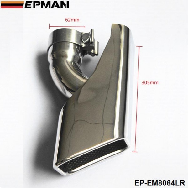 ep-em8064lr_4-1.jpg EPMAN Chrome 304 Stainless Steel Exhaust Muffler Tip For Land Rover 05-12 Range Rover diesel EP-EM8064LR
