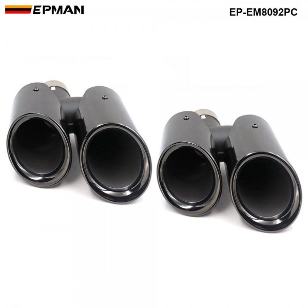 ep-em8092pc_2-1.jpg EPMAN Chrome 304 Stainless Steel Exhaust Muffler Tip For Porsche 14 macan EP-EM8092PC