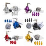 EPMAN Sport Turbo Bypass  Adjustable Fuel Pressure Regulator + Liquid Gauge 0-160 PSI EP-FPRT81S - Image 7