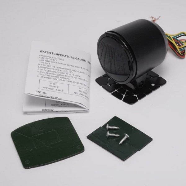 New ! Epman Racing 2" 52mm Digital Color Analog LED Air / Fuel Ratio Monitor Racing Gauge EP-GA50AIFR