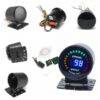 EPMAN -NEW Racing 2" 52mm Digital Color Analog LED PSI/BAR Turbo Boost Gauge Meter With Sensor Monitor Racing Gauge EP-GA50BOOST