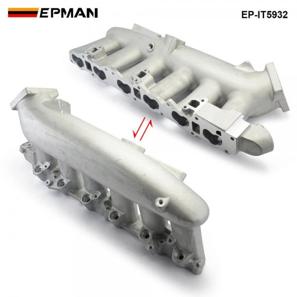 ep-it5932_4-1.jpg EPMAN Air Intake Manifold Cast Aluminum For Nissan RB25 ECR33 (Sandblasting Manifold ) EP-IT5932