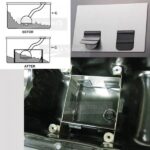 TANSKY Universal Stainless Steel Car Oil Pan Baffle Plate Bracket Rubber Valve Bolt Kit EP-JYXG001TMJ - Image 8