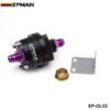 EPMAN AN8 AN10 Black Oil Filter Sender Sandwich Plate Cooler Adapter Kit EP-OL03BK