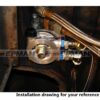 ep-ol0404_3607-1.jpg EPMAN Oil Cooler Filter Sandwich Plate + Thermostat Adaptor (AN10 or AN8) Fittings EP-OL0404