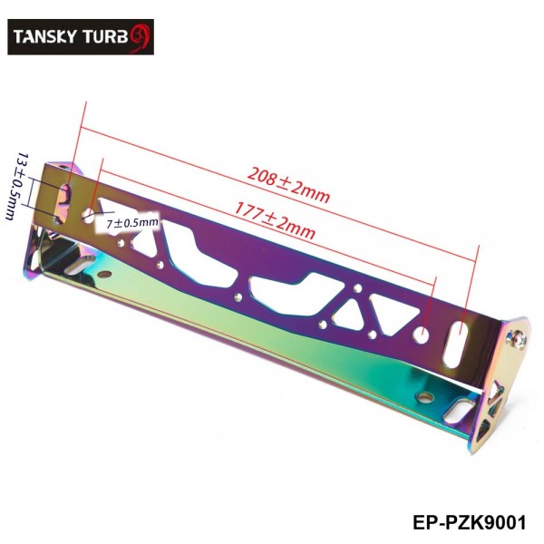 ep-pzk9001_4-1.jpg EPMAN Universal Aluminum Car Styling License Plate Frame Power Racing License Plate Frames Frame Tag Holder EP-PZK9001