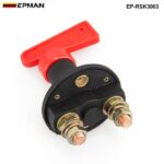 EPMAN 12V 24V Red Key Cut Off Battery Main Kill Switch Vehicle Car Modified Isolator Disconnector Car Power Switch for Auto truck boat EP-RSK3003 - Image 4