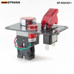 12V Red LED Racing Car Engine Start Push Button Ignition Switch Panel Toggle Hot EP-RSK3011 - Image 4