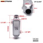 Tansky-Universal Light Weight Aluminum Bar and Plate Turbo Front-Mount Water to Air Intercooler EP-SL5047 - Image 4